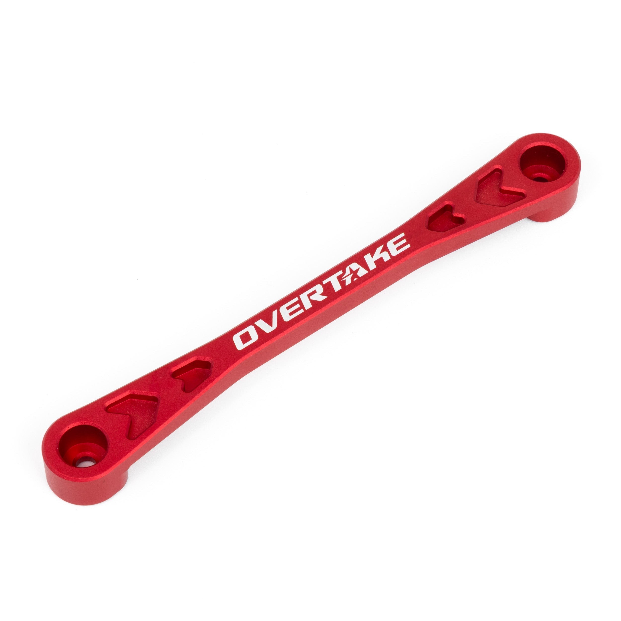 Overtake Battery Tie Down (Red) - Subaru Models (Inc. 2002-2025 Subaru WRX / 2004-2021 Subaru STI)