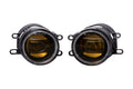 Diode Dynamics Elite Series Type B Fog Lamps - Yellow (Pair) - Universal