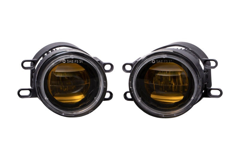 Diode Dynamics Elite Series Type B Fog Lamps - Yellow (Pair) - Universal