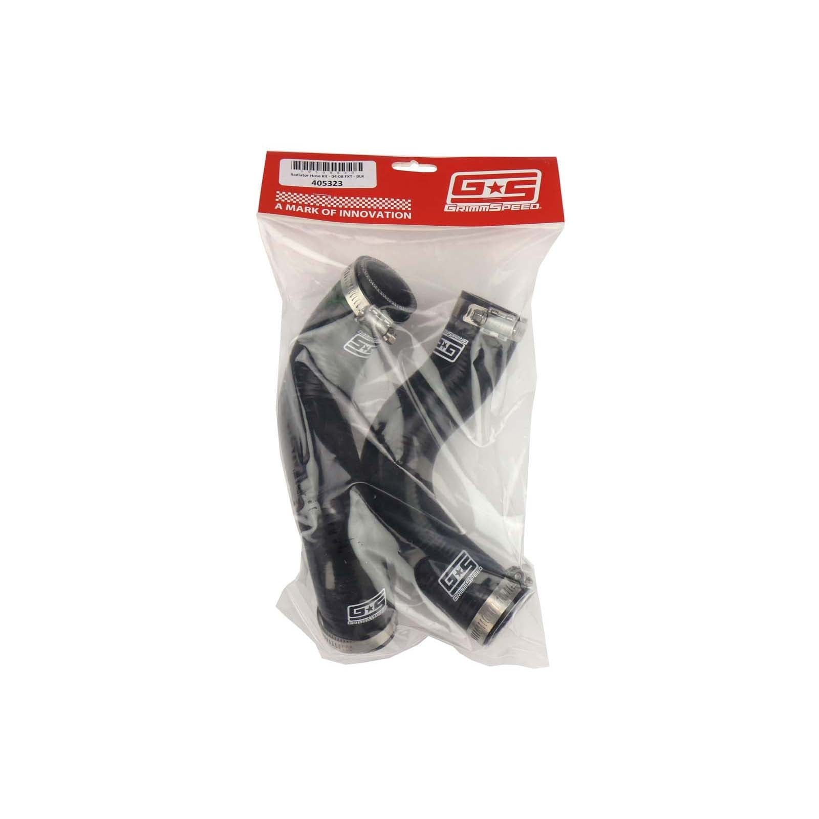 GrimmSpeed Radiator Hose Kit Black - 2004-2008 Subaru Forester XT