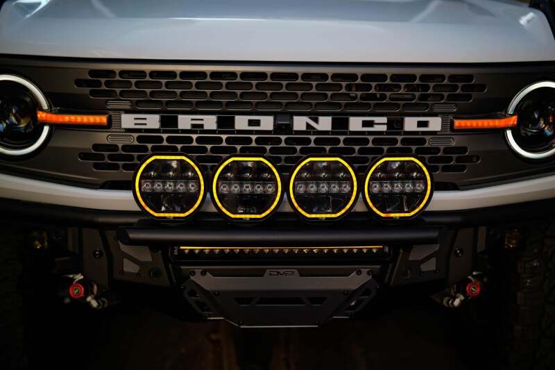 DV8 Offroad Elite Series 20in Dual Row Light Bar w/ Accent Light