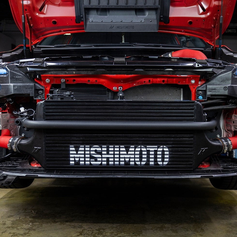 Mishimoto Performance Front-Mount Intercooler Kit (Black/Black Pipes) - 2022-2024 Subaru WRX