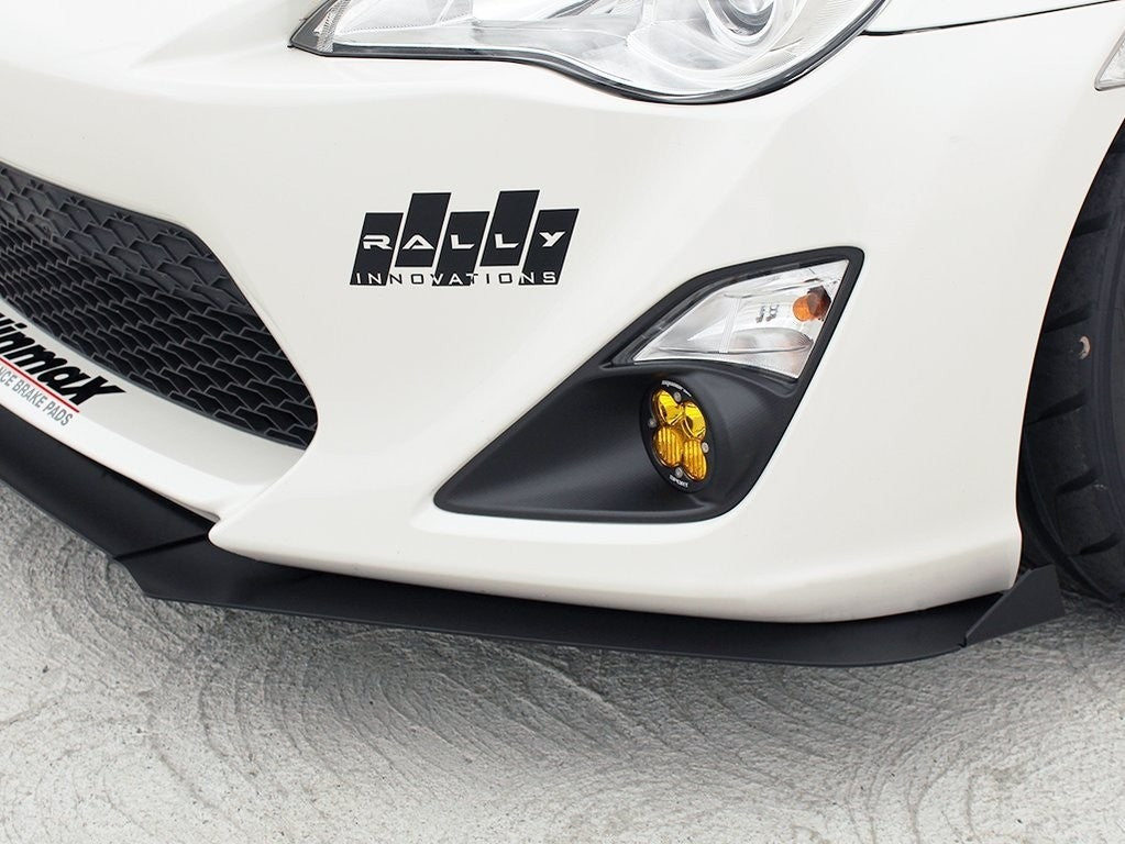 Rally Innovations 3-Piece Front Splitter - 2013-2021 Scion FR-S / Subaru BRZ / Toyota 86
