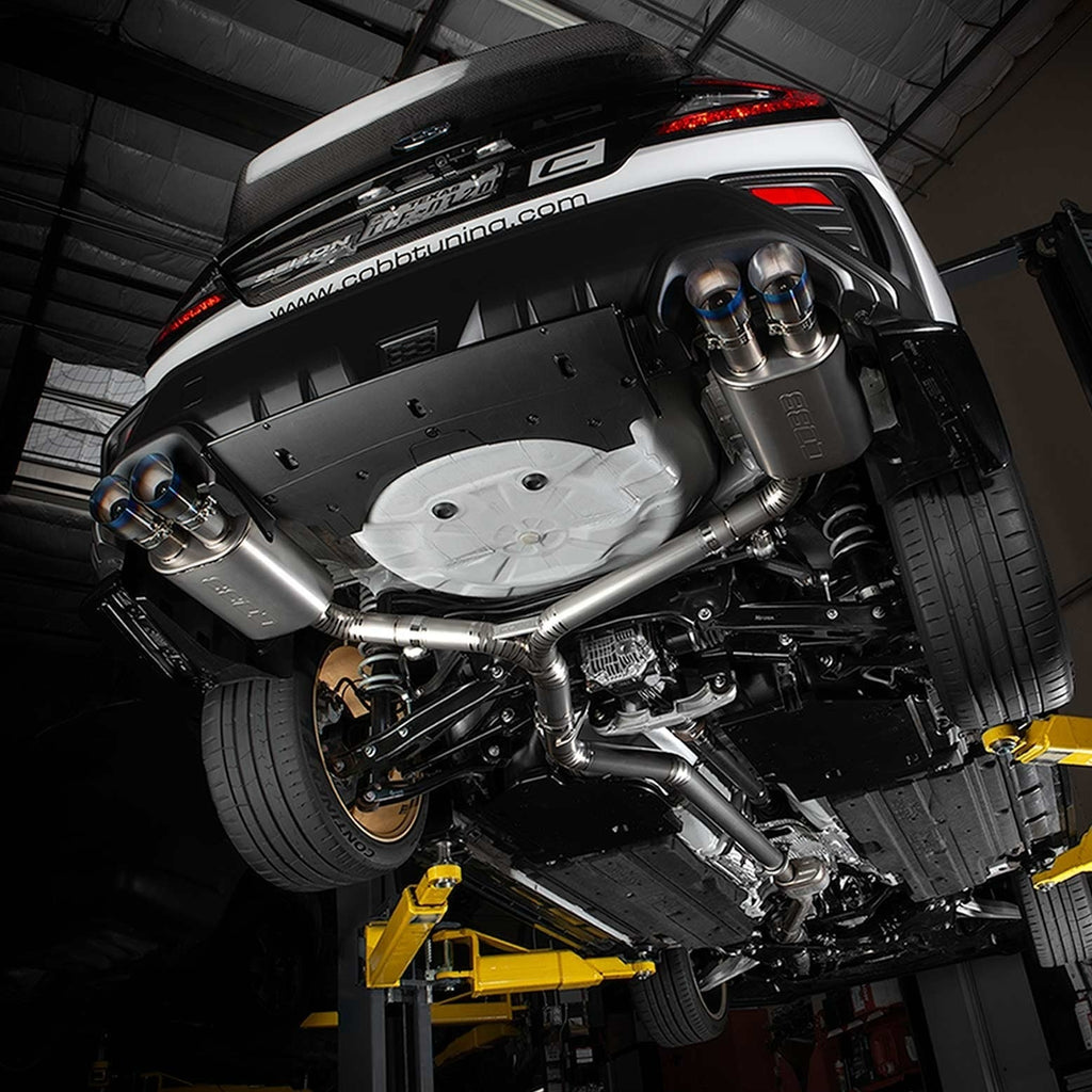 COBB Titanium Cat-Back Exhaust System - 2022-2024 Subaru WRX