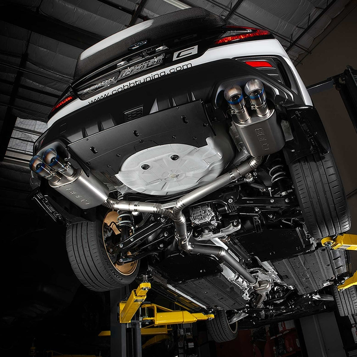 COBB Titanium Cat-Back Exhaust System - 2022-2024 Subaru WRX