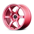 Gram Lights 57DR 18x9.5 +38 5x114.3 - Sakura Pink (w/ Center Cap & No. 21 BK Air Valve) (Single Wheel)