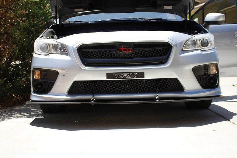 Verus Engineering Two Piece Front Splitter - 2015-2021 Subaru WRX / STI