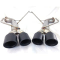 ETS Axle-Back Exhaust System w/Muffler Stealth Black Tips - 2022-2024 Subaru WRX