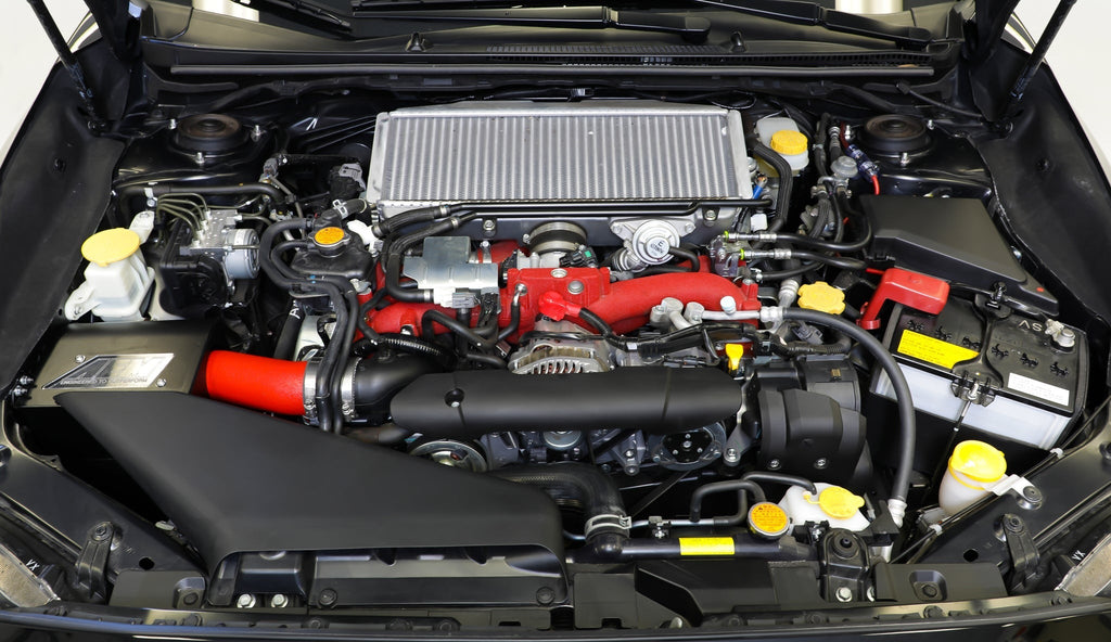 AEM Cold Air Intake - Wrinkle Red - 2018-2021 Subaru STI