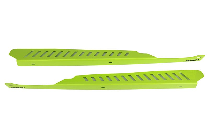 PERRIN Performance Fender Shroud Neon Yellow - 2008-2014 Subaru STI / WRX