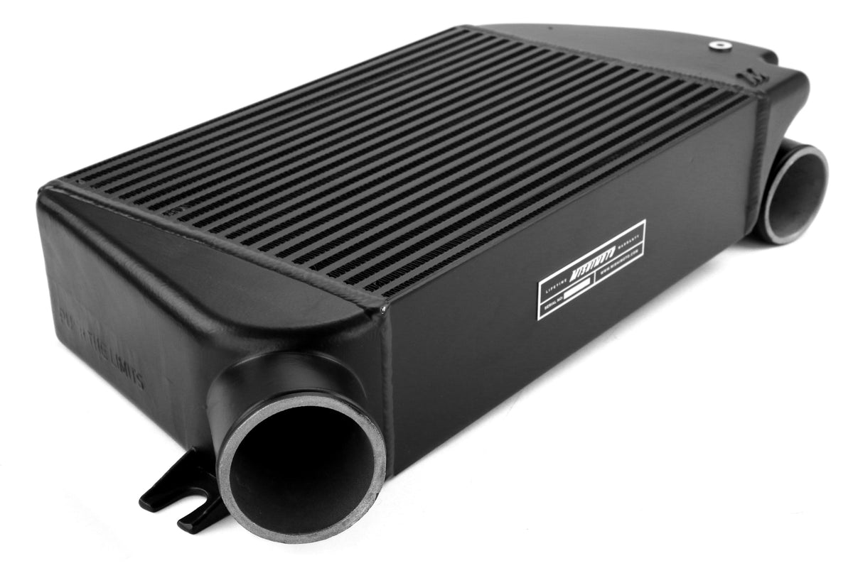 Mishimoto Race Top Mount Intercooler Kit Black w/ Black Charge Pipe - 2015-2021 Subaru WRX