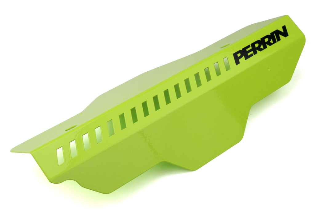 PERRIN Pulley Cover (Neon Yellow) - 2002-2014 Subaru WRX / 2004-2021 STI