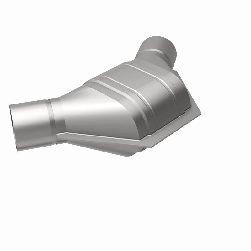 MagnaFlow Universal Catalytic Converter - 2.00in Angled In/Out Front - CARB Compliant