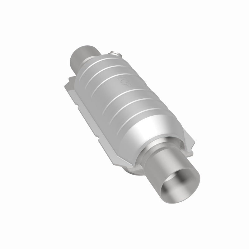 MagnaFlow Universal Catalytic Converter - 2.00in Inlet/Outlet - Round 11in Body x 5.125in W x 15in Overall