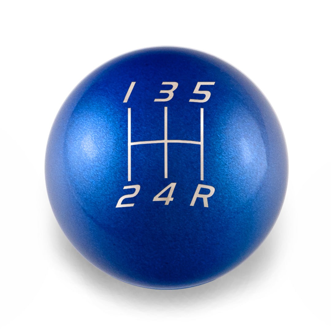 Billetworkz Weighted Shift Knob - 5 Speed Velocity Engraving - Subaru WRX