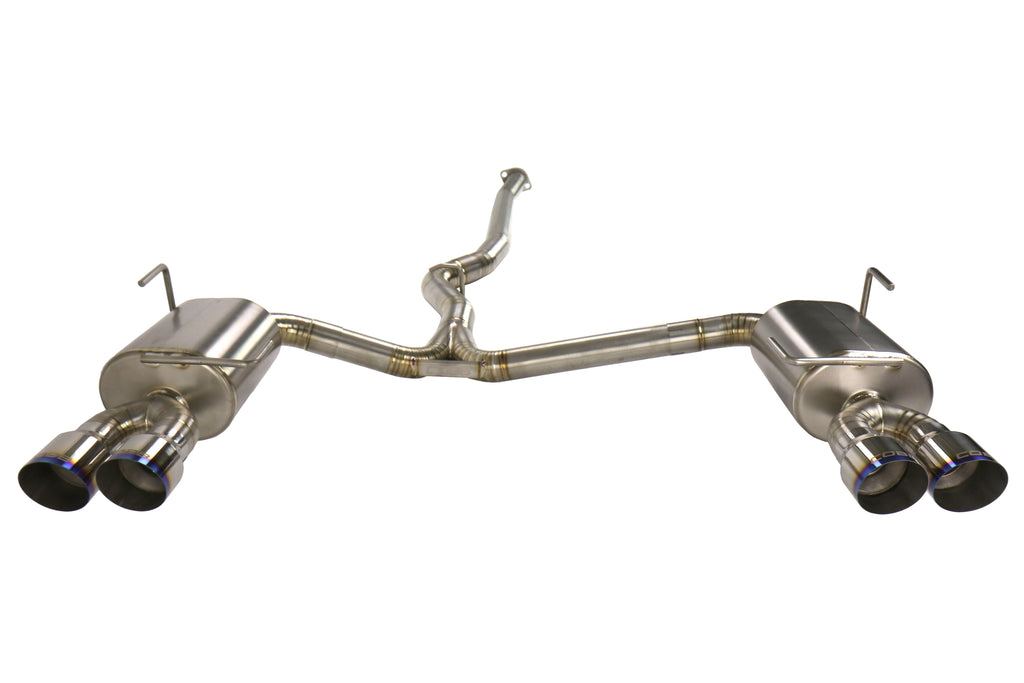 COBB Tuning Titanium Cat Back Exhaust System - 2011-2021 Subaru WRX / STI Sedan