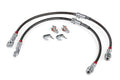 APR 05-22 Audi A3/05-22 Volkswagen GTI/Jetta/Passat Braided Stainless Steel Brake Line Set - Front