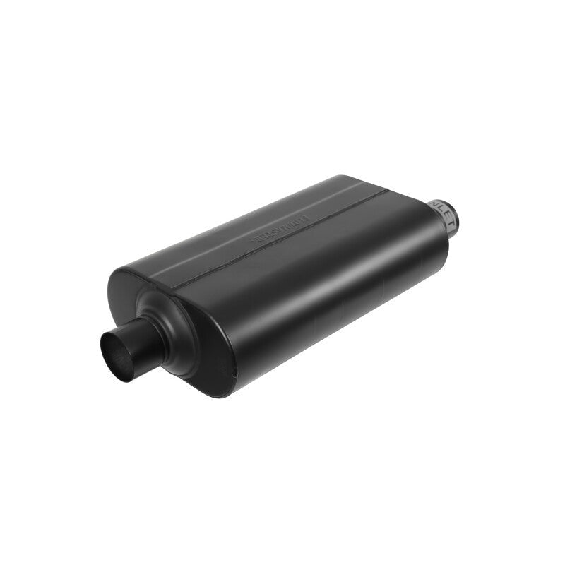 Flowmaster Super 50 Series 2.5-Inch Offset Inlet/Center Outlet Muffler - 852556