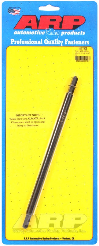 ARP Ford 429-460 Oil pump Drive Shaft