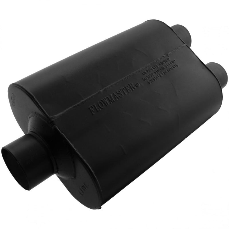Flowmaster Super 40 Series 3-Inch Center Inlet / Dual 2.5-Inch Outlets Muffler - 9530452