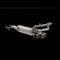 Akrapovic Slip-On Line Titanium with Titanium/Carbon Fiber Tips for 2017+ Alfa Romeo Stelvio Quadrifoglio - S-AR/TI/6H