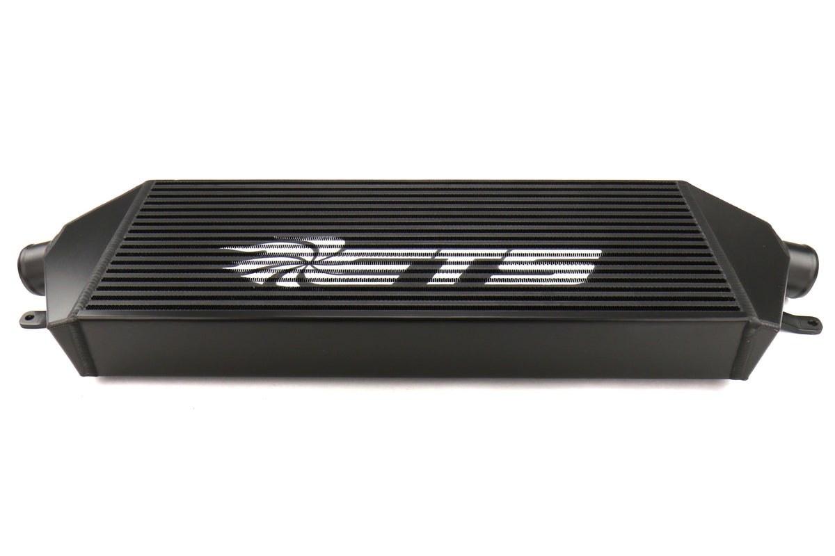 ETS Front Mount Intercooler 3" Core Black w/ White ETS Stencil - 2008-2014 Subaru WRX / STI