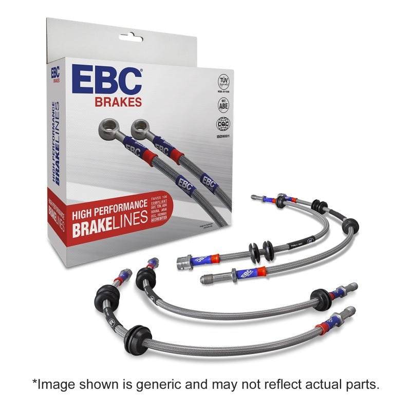 EBC Stainless Steel Brake Line Kit - 2000-2002 Subaru Legacy 2.2L