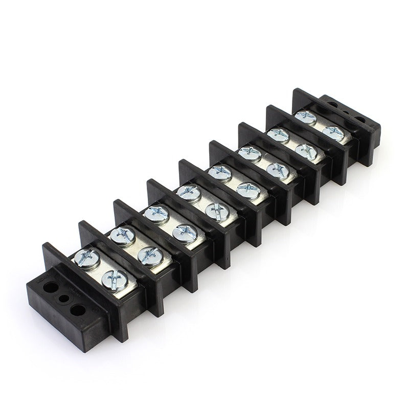 TB400-08 Barrier Terminal Block, 8 Positions, 75A, 600VDC - 47388