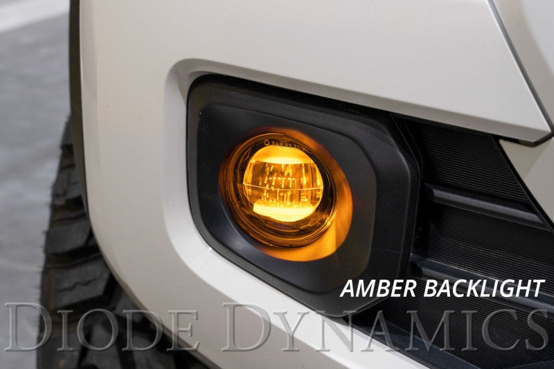 Diode Dynamics Elite Series Type B Fog Lamps - Yellow (Pair) - Universal