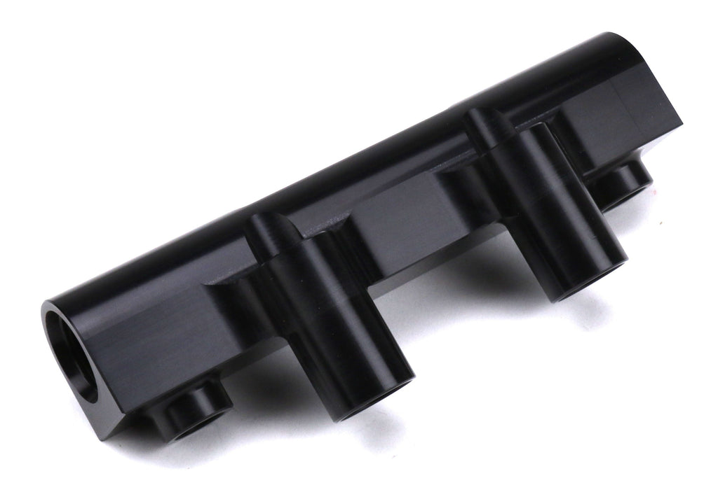 IAG Side Feed To Top Feed Fuel Rail Conversion Kit Black - Subaru Models (inc. 2004-2006 STI)