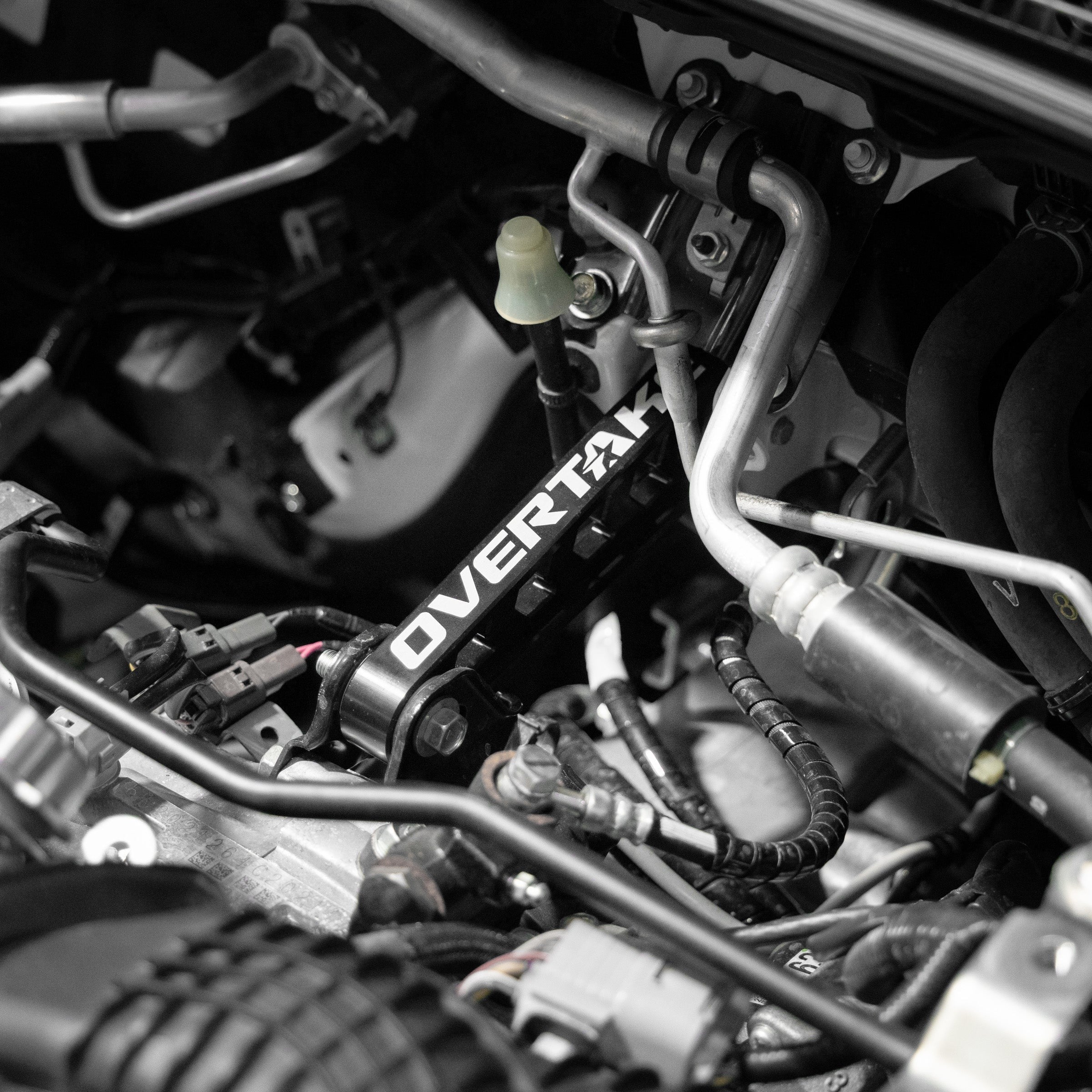 OVERTAKE Pitch Stop Mount Race Version - Subaru 2002-2026 WRX / STI / Legacy GT / Forester XT