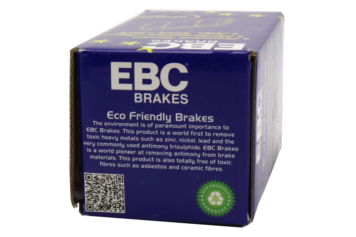 EBC Brakes Redstuff Ceramic Rear Brake Pads - 2022-2026 Subaru WRX (Manual Parking Brake) / 2013-2016 Scion FR-S / 2013+ Subaru BRZ / 2017-2020 Toyota GT86