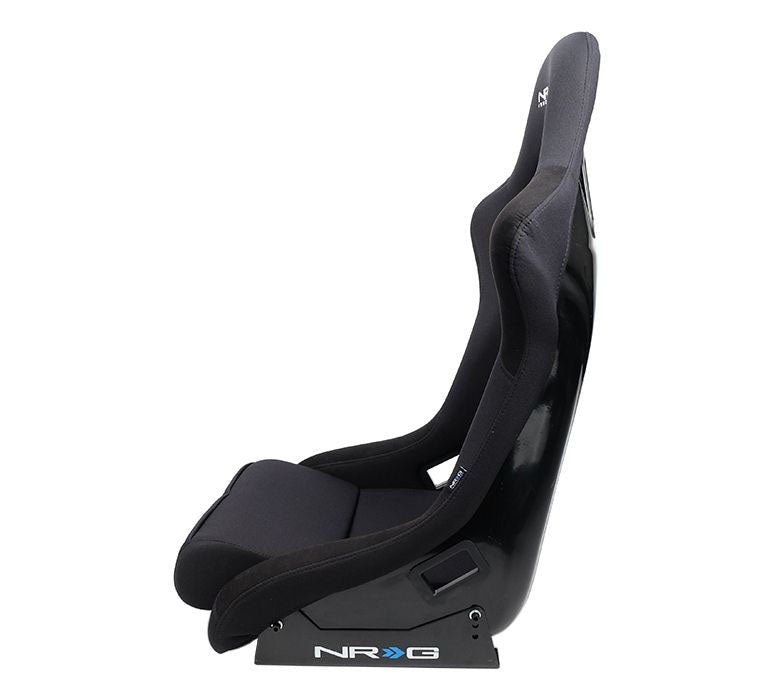 NRG Innovations FRP Medium Cloth Bucket Seat Black - Universal