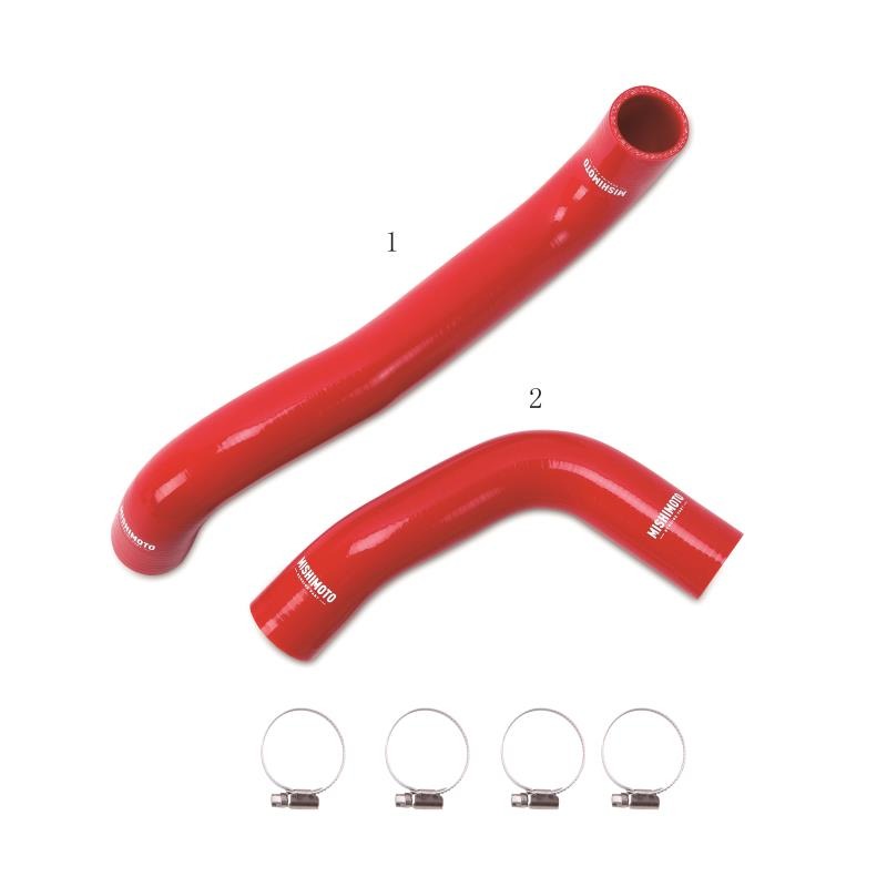 Mishimoto Radiator Hose Kit Red - 2008-2021 Subaru STI / 2008-2014 Subaru WRX