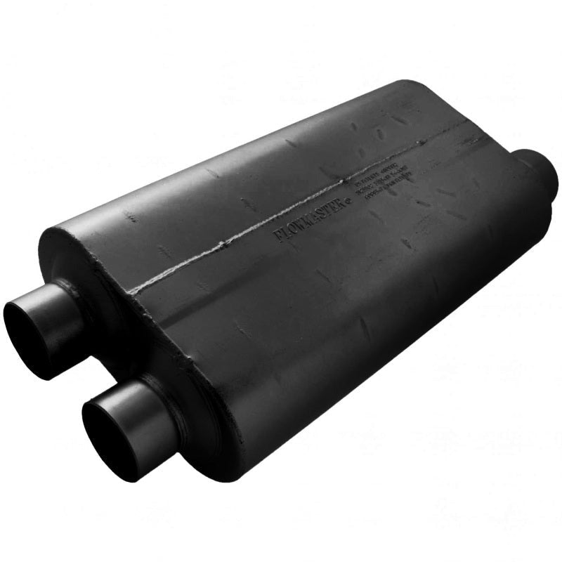 Flowmaster 50 Series Big Block Dual 3-Inch Inlets / 3.5-Inch Offset Outlet Muffler - 530513