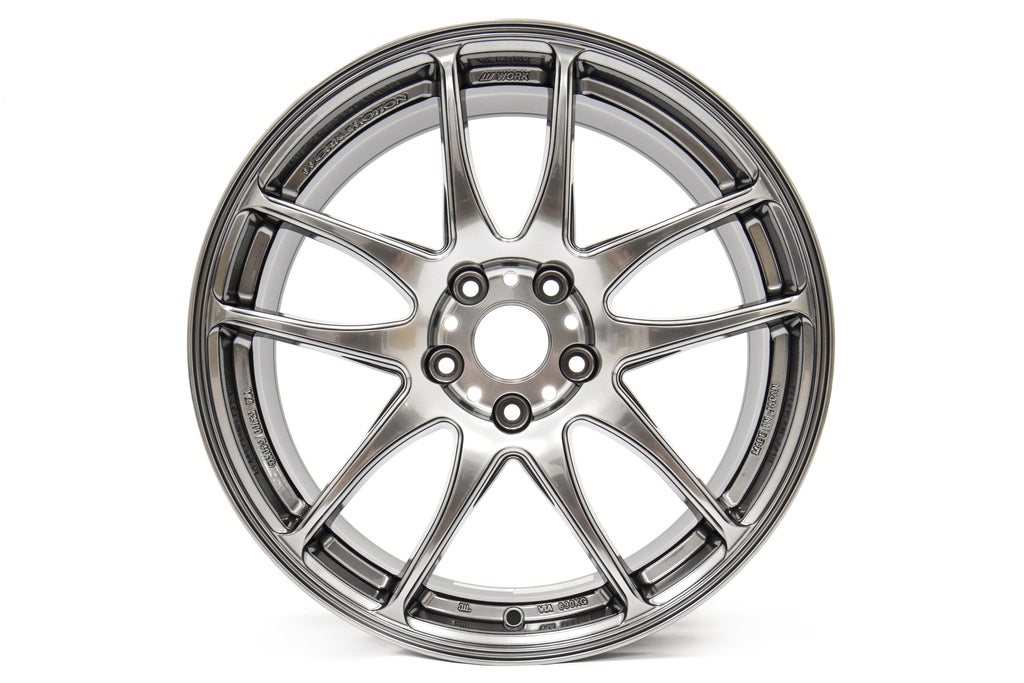 Work Wheels Emotion CR Kiwami GT Silver 18x8.5 +38mm 5x114.3 (Sold as Pair) - 2015-2024 Subaru WRX / 2015-2021 STI / 2019-2024 Forester
