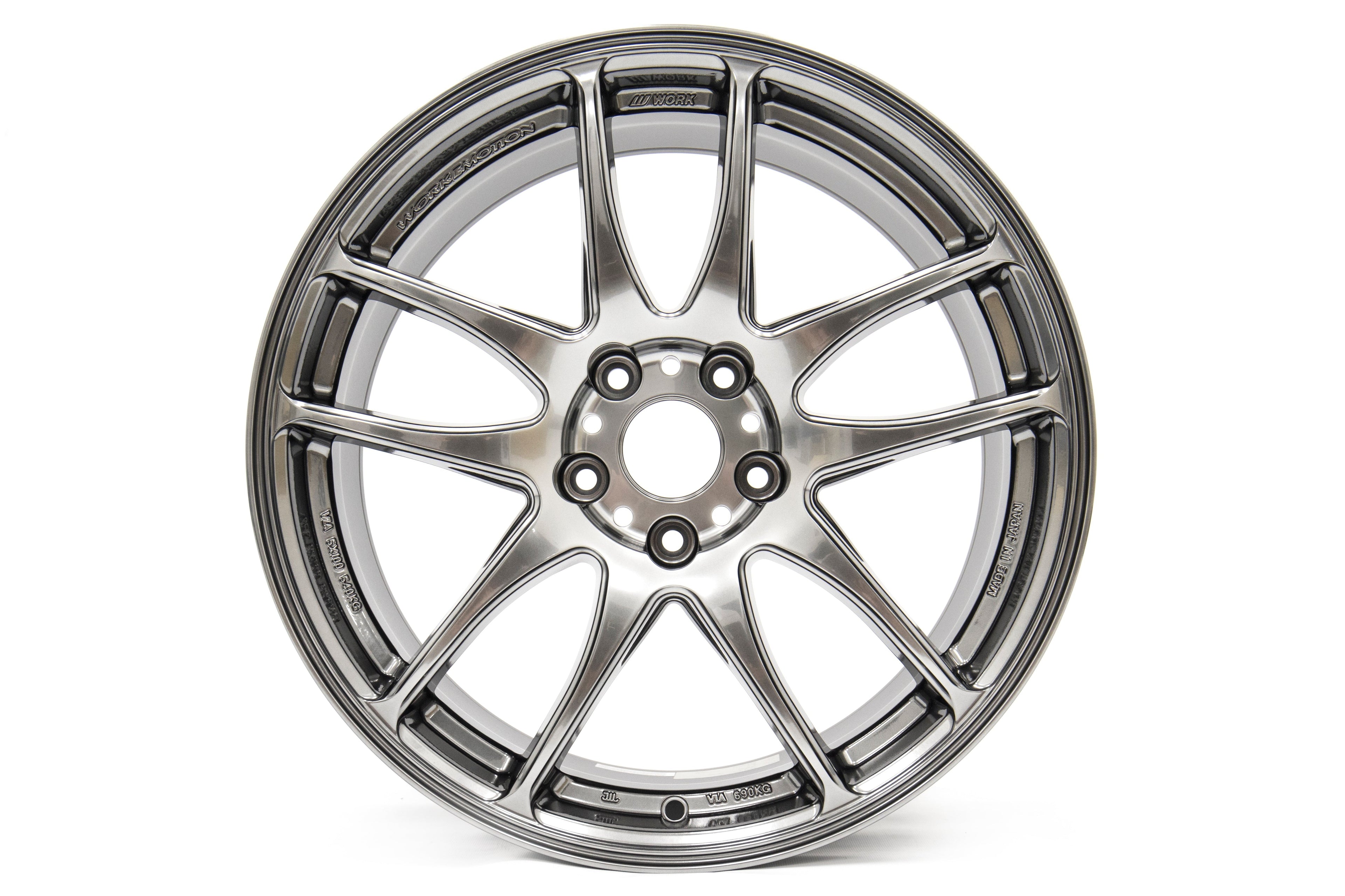 Work Wheels Emotion CR Kiwami GT Silver 18x8.5 +38mm 5x114.3 (Sold as Pair) - 2015-2024 Subaru WRX / 2015-2021 STI / 2019-2024 Forester