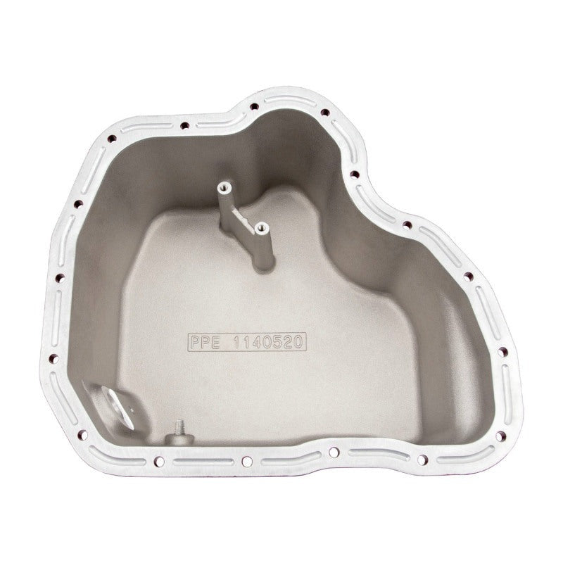 Wehrli 01-10 GM Duramax WCFab X PPE High Capacity Aluminum Oil Pan - Flat Black