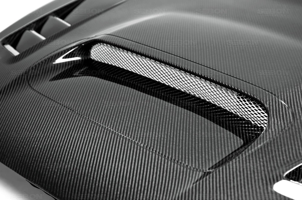 Seibon Carbon Fiber CW Style Hood - 2015-2021 Subaru WRX & STI