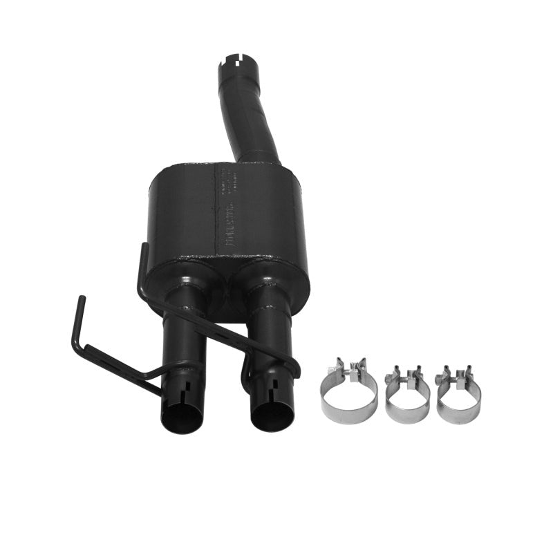 Flowmaster Outlaw Series 3-Inch Offset Inlet / Dual 2.25-Inch Outlets Muffler - 817633