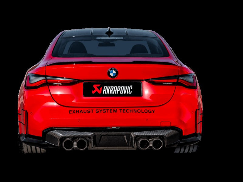 Akrapovic Rear Carbon Fiber Diffuser High Gloss Black for 2021-2022 BMW M3 (G80) / M4 (G82, G83) - DI-BM/CA/9/GB