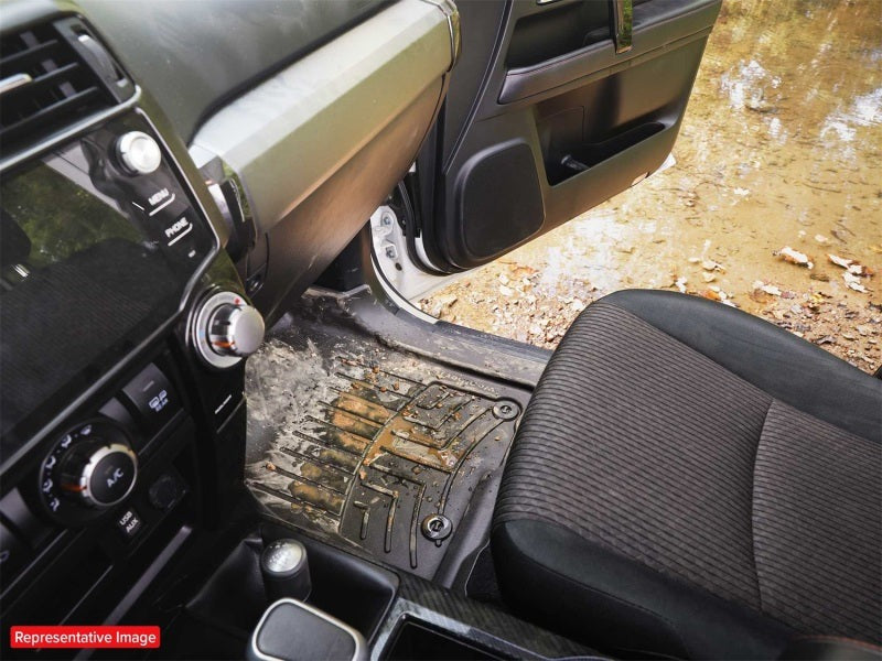WeatherTech Rear FloorLiner HP - Black - 3rd Row - 2019-2023 Subaru Ascent