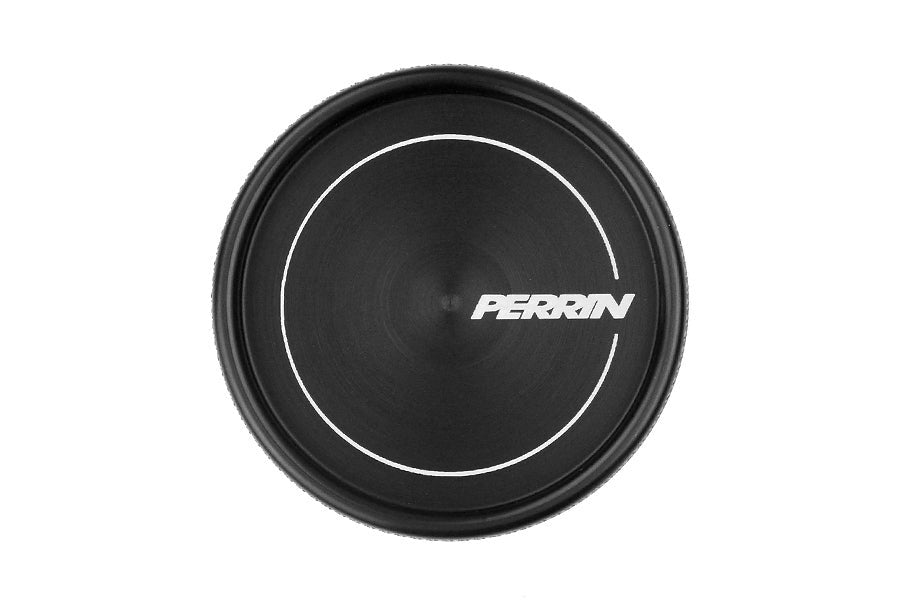 Perrin Performance Oil Fill Cap - Black - 2002-2026 Subaru Impreza / WRX / STI / 2013-2026 Subaru Crosstrek / BRZ / Scion FR-S / Toyota GR86
