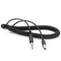 Rugged Radios Firetruck Intercom Headset Coil Cord for 1/4 Style Jacks & FHS Headset
