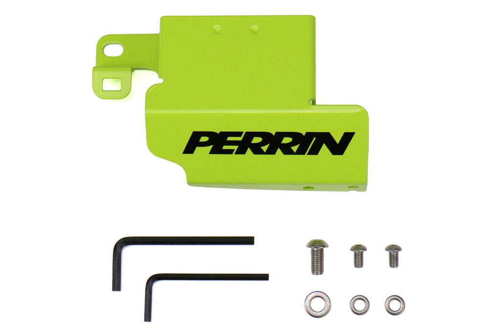 PERRIN Boost Control Solenoid Cover (Neon Yellow) - 2008-2021 Subaru STI