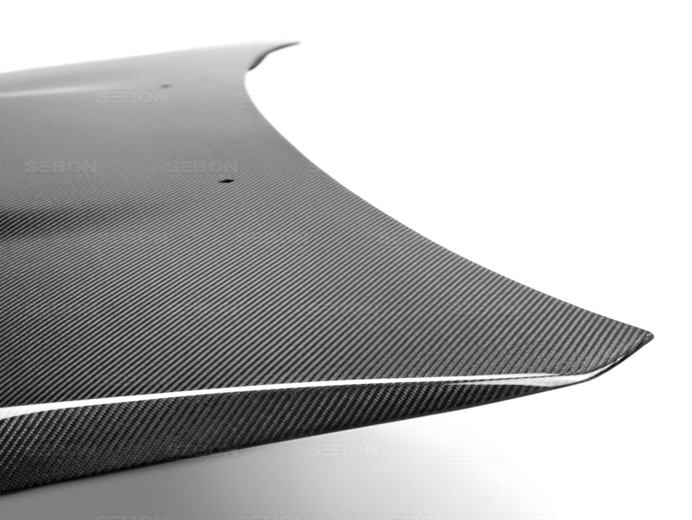 Seibon Carbon Fiber CWII Style Hood - 2008-2014 Subaru WRX / STI