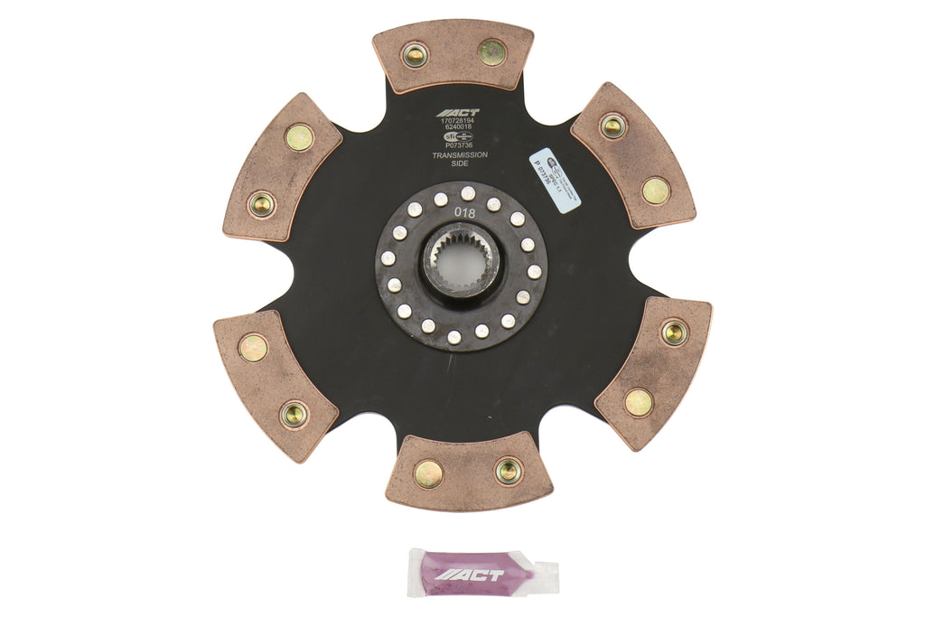 ACT Subaru 6 Pad Rigid Race Disc - Subaru Models (inc. 2006+ WRX / 2004+ STI)