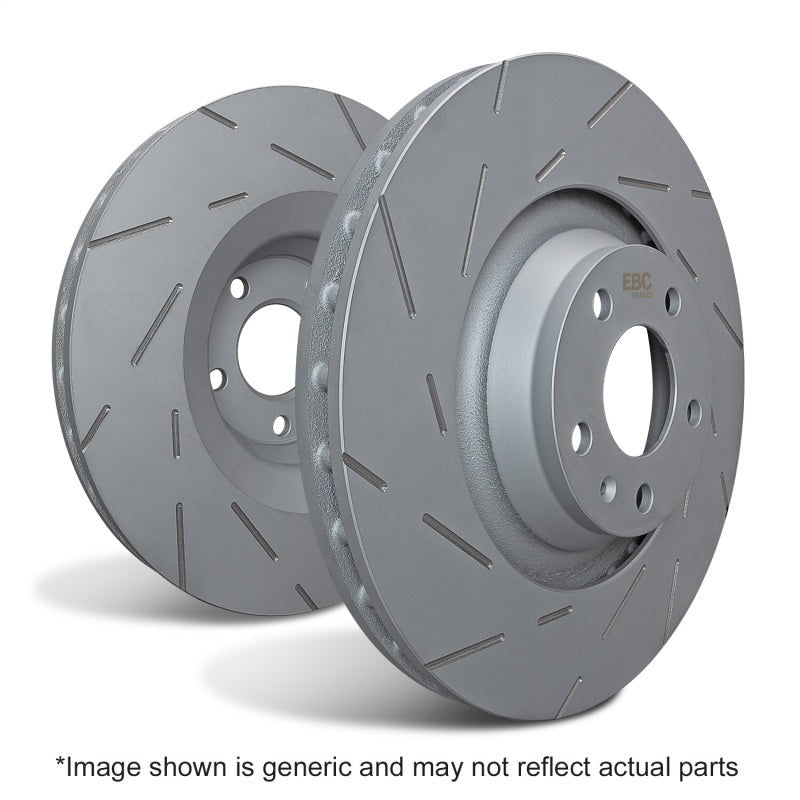 EBC USR Slotted Rotor - Rear - 2013-2020 Subaru BRZ 2.0 (Solid Rear Rotors)