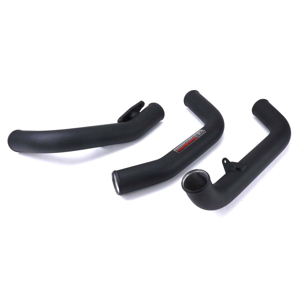 GrimmSpeed Front Mount Intercooler Pipe Kit Black - 2015-2021 Subaru STI