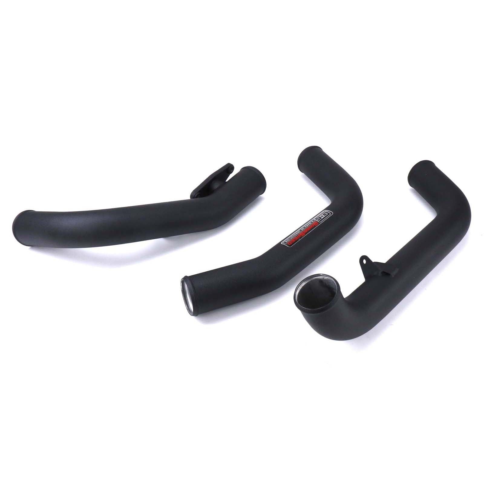 GrimmSpeed Front Mount Intercooler Pipe Kit Black - 2015-2021 Subaru STI